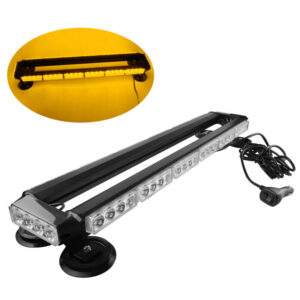 56 SMD LED Van Truck Amber Light Bar Beacon Hazard Recovery Lightbar