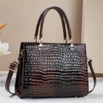 Sophisticated Versatile Commuter Tote Bag In A New Contrast-color Design