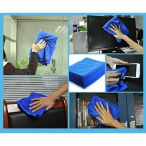 50X LARGE MICROFIBRE CLEANING AUTO CAR DETAILING SOFT CLOTHS TOWEL DUSTER WASH