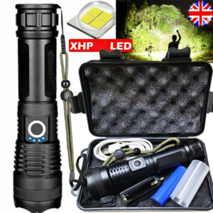 Tactical Flashlight Police Multi-mode Handheld Flashlamp Torch Waterproof Lamp