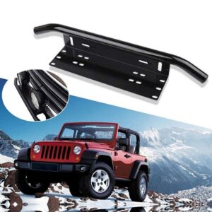 23 Number Plate Bullbar Frame For Driving Light Bar Mount Mounting Bracket AU