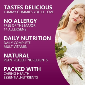 Night Time Burn Gummies, Grape Flavored, Vegan & Gelatin-Free, Supports Carbohydrate Balance & Healthy Metabolism, 90 Gummies