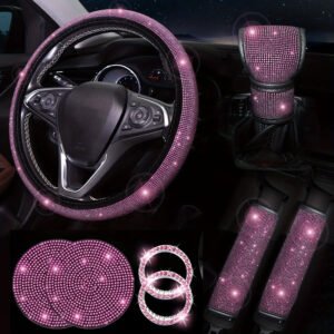 All-Season Rhinestone Car Steering Wheel Cover