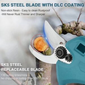 Support Pan European：Battery-Powered Hedge Trimmer 30mm Garden Shear Tree Shear Shrub Shears - 1 Battery Charger