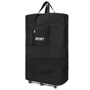 42 Extra Large Lightweight Luggage Trolley Suitcase Travel Bag H V6F9