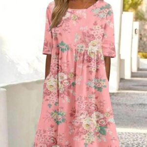 Fashion Abstract Geometric 3D Printed Dress