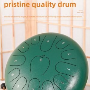 Steel Tongue Drum12 Inch13 Note A Pple Style