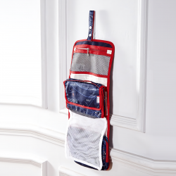 Makeup Travel Bag Cosmetic Storage Bag Hanging Toiletry Wash Organizer Pouch AU AF8295-blue-700020