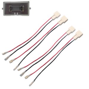 72-7800 Car Speaker Wiring Harness,4PCS Vehicle Door Speaker Harness Adapter Compatible With Accord Civic CRV CRX Fit Insight Element Pilot Odyssey Ridgeline Acura RL TL