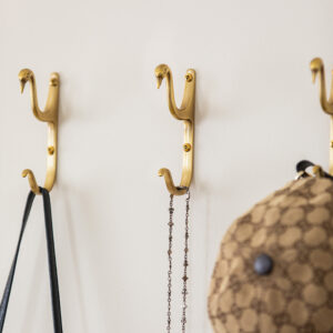 Brass Hook Creative Swan Clothes Hanger