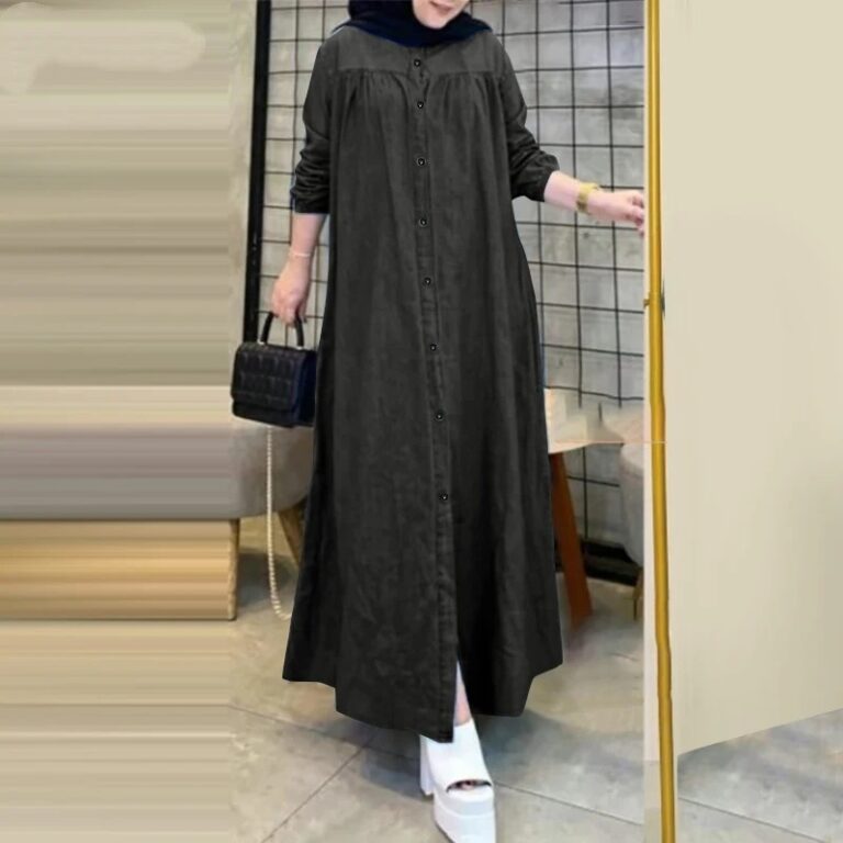 Bohemian Loose Plus-Size Long Cardigan