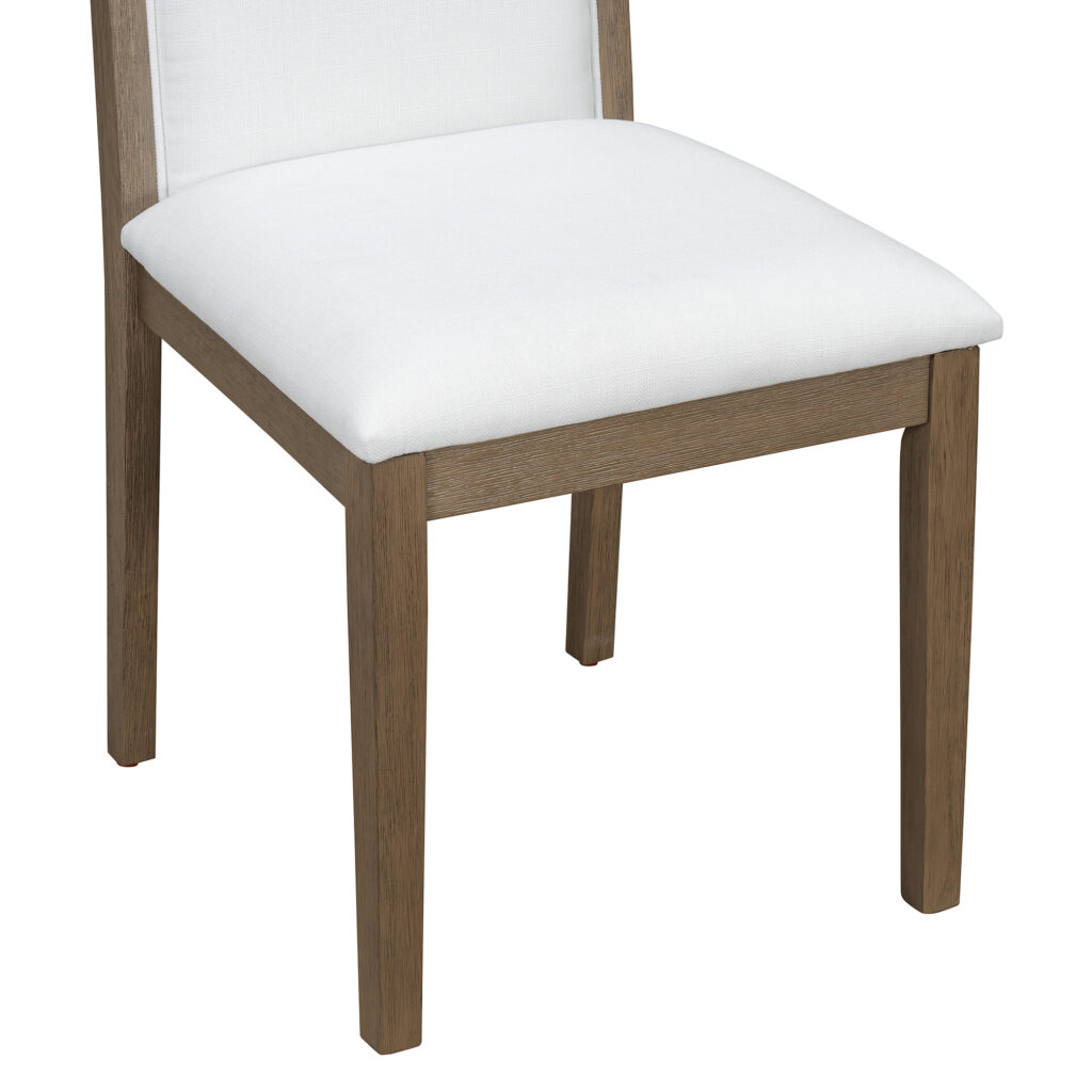 TREXM Vintage Style Dining Chair Set With 4 Upholstered Chairs For Dining Room And Living Room Espresso