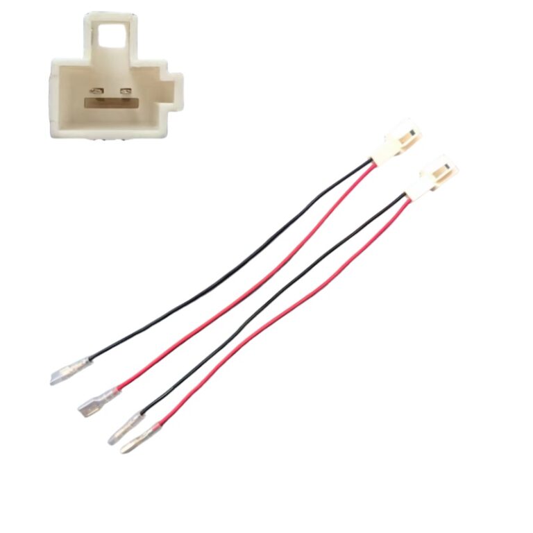 2pcs Car Speaker Connector Wire Harness Adapter Connector For Kia For Hyundai For Durable Material