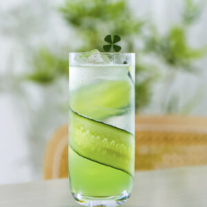 Lead Free Crystal Stripe Engraved Long Drinking Glass