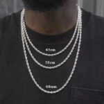 Retro Minimalist Braided Necklace Mens Titanium Steel Pendant With Hemp Rope Chain
