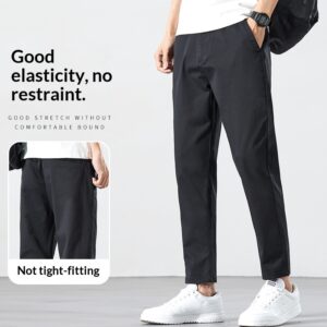 Men's Solid-Colored Versatile Casual Work Pants