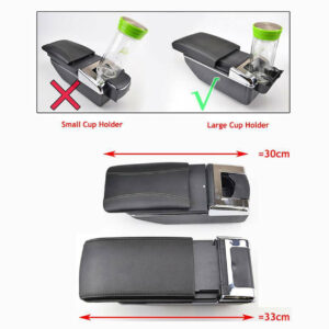 For Ford Fiesta 2011-2017 Dual Layer Armrest Car Central Storage Box Interior UK