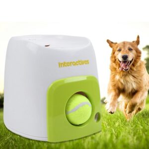 Dog Automatic Ball Launcher Convenient Pet Ball Thrower Interactive Game NEW