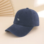 Spring And Summer Percentage Men's And Women's Versatile Solid-color Baseball Caps For Outdoor Casual Sun Protection, With Earflaps That Can Be Tied Up.