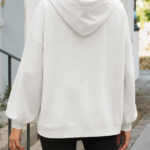 Fisoew Women's Hoodies Oversized Sweatshirts Casual Long Sleeve Side Slit Pullover Tops Fall Winter Outfits With Pocket