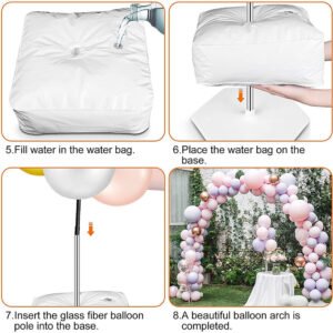Balloon Arch Column Frame Garland Adjustable Arch Stand Wedding Party Decor