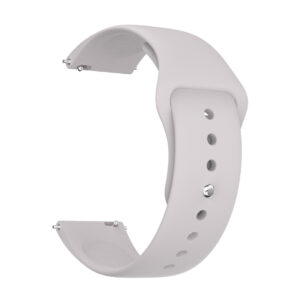 Silicone Monochrome Sports Watch Strap