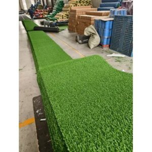 5x10FT Artificial Grass Turf 0.6' Indoor Outdoor Astroturf Fake Grass With Drain Holes, For Dog And Garden Patio