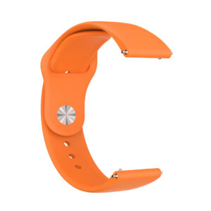 Silicone Monochrome Sports Watch Strap