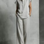 Women's Casual Cardigan Short-Sleeve Pants Set