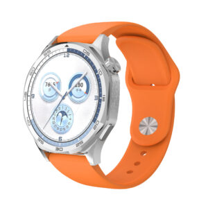 Silicone Monochrome Sports Watch Strap