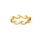 Minimalist Smooth Heart Ring, Niche Luxury Titanium Steel, Daily Wear