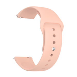 Silicone Monochrome Sports Watch Strap