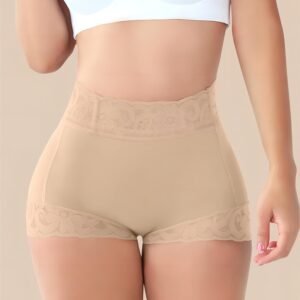 Plus-size Lace Hip-lifting Tummy-control Shapewear For Women