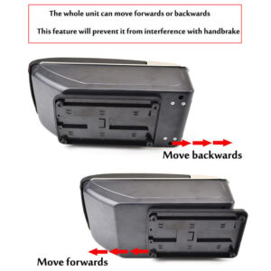 For Ford Fiesta 2011-2017 Dual Layer Armrest Car Central Storage Box Interior UK