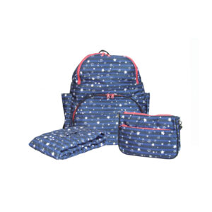 3Pcs Mummy Changing Bag Set Multifunctional Maternity Baby Nappy Diaper Backpack