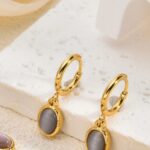 Fashionable Bow-Knot Womens Earrings Light Luxury With A High-End Feel