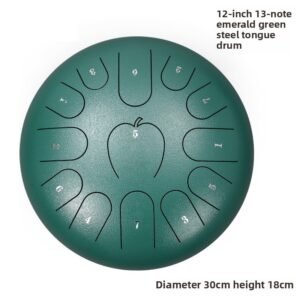 Steel Tongue Drum12 Inch13 Note A Pple Style