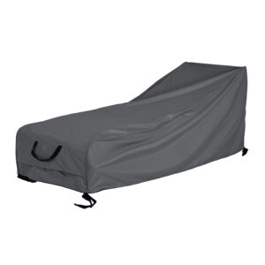 Shield Outdoor Slope Chaise Lounge Cover Dark Gray