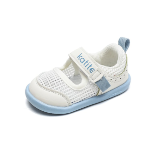 2026 Summer New Baby Anti-kick Closed Toe Sandals, Breathable Mesh Soft Sole First Walker Beach Shoes For Boys & Girls