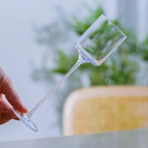 Crystal Glass High-stemmed Cocktail Glass Minimalist Champagne Flute