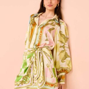 Women's Printed Holiday Fashion Casual Dress