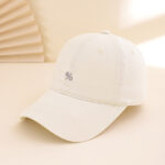 Spring And Summer Percentage Men's And Women's Versatile Solid-color Baseball Caps For Outdoor Casual Sun Protection, With Earflaps That Can Be Tied Up.