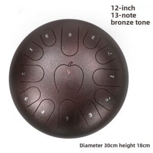 Steel Tongue Drum12 Inch13 Note A Pple Style