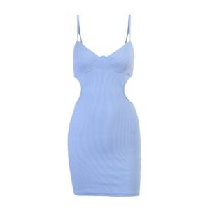 Midriff-baring Bust-flattering Slip Dress Chic And Sassy