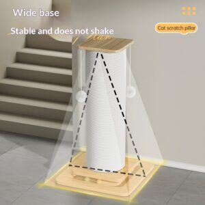 Cat Scratch Post And Cat Tree Combo, Lint-free Cat Toy