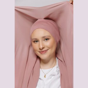Solid-color High-quality Silky-soft Thick Chiffon With Built-in Magnets