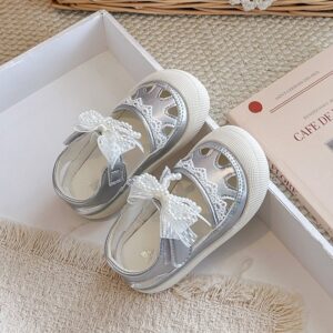 Summer Cool Girls' Shoes Princess Baotou Hollow Sandals Children's Baby Single Shoes