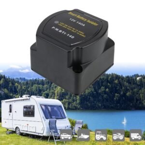 Support Pan European：12V 140A Fully Automatic Battery Isolator Relay BSR VSR Charging Relay Car Camper