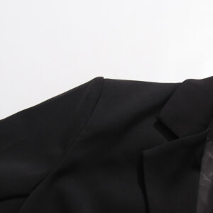 Elegant Three-dimensional Floral Loose-fitting Blazers