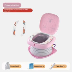 Childrens Outdoor Portable Car-Foldable Toilet Seat